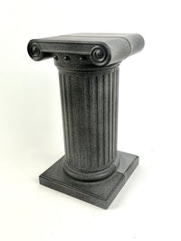 90s Postmodern Column Bookends with Secret Storage
