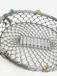 Vintage Postmodern Wire Basket