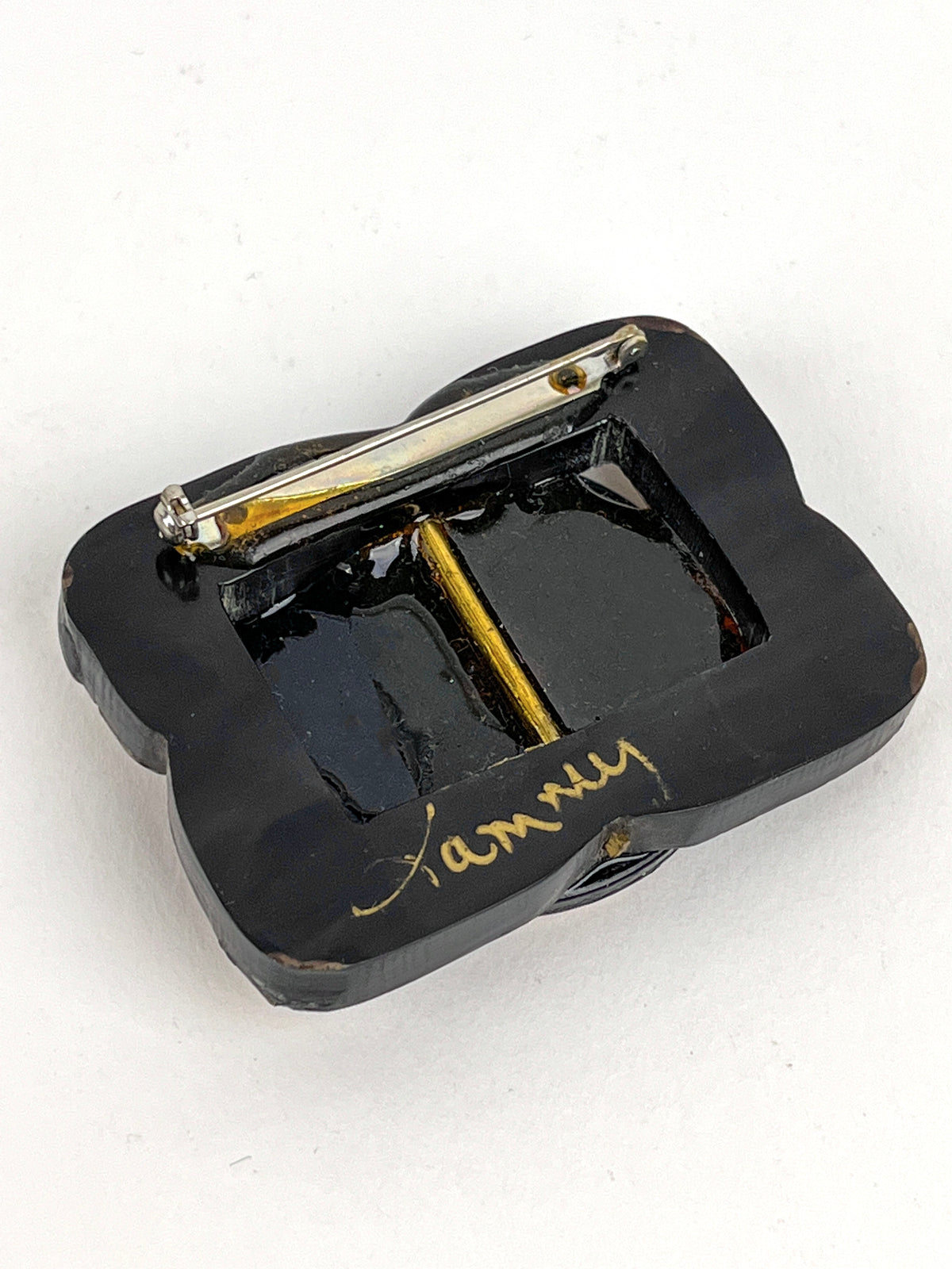 Vintage Celestial Moon Brooch