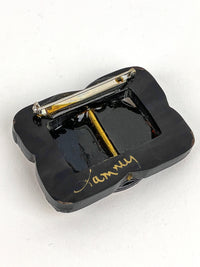 Vintage Celestial Moon Brooch