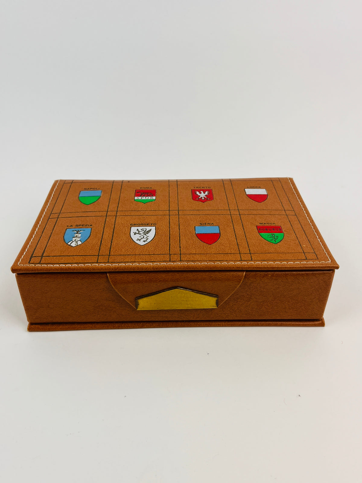 Vintage Tie Clip, Cufflink, and Jewelry Box