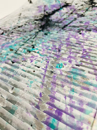 Postmodern Hand-Painted Placemats & Napkins - 16pc