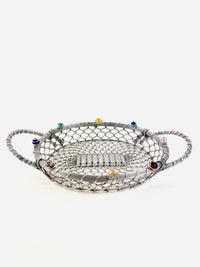 Vintage Postmodern Wire Basket