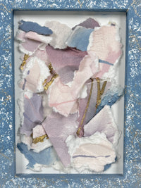 Vintage 80s Mixed Media Art