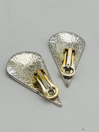 Vintage 80s Aztec Earrings