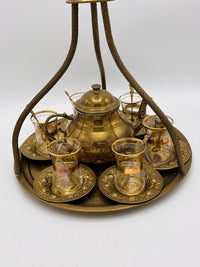 Vintage 1960s Turkish Tea Set