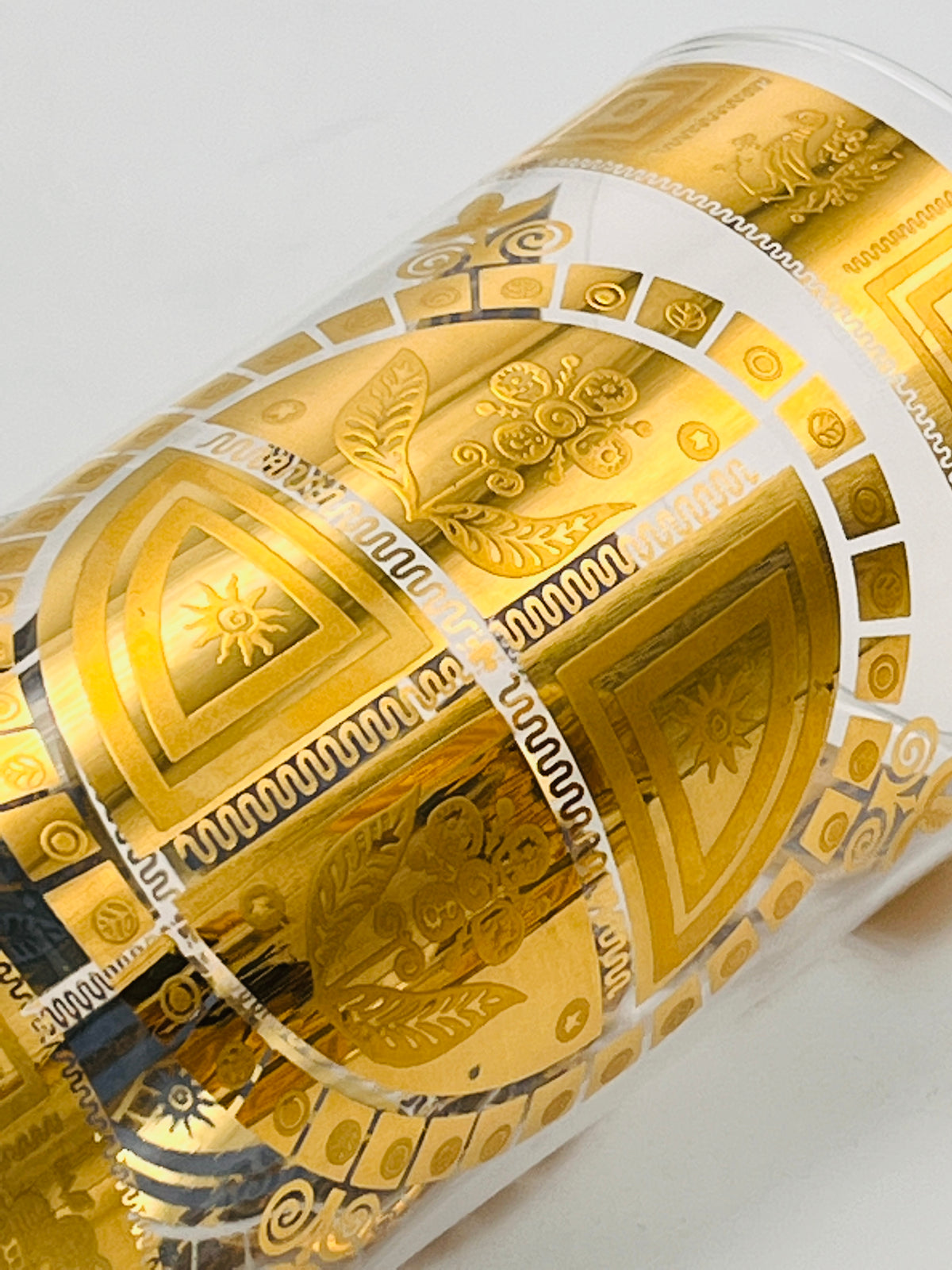 Vintage 22k Gold-Plated Culver Glasses