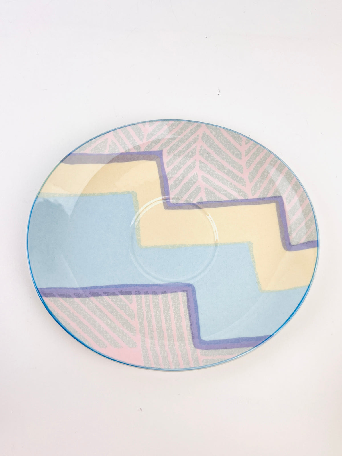 Memphis Style Cup & Saucer Set - 8pc