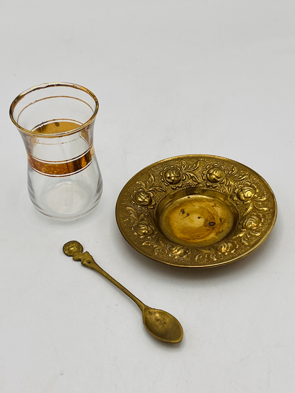 Vintage 1960s Turkish Tea Set