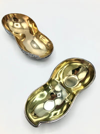 Silver Plate Peanut Box