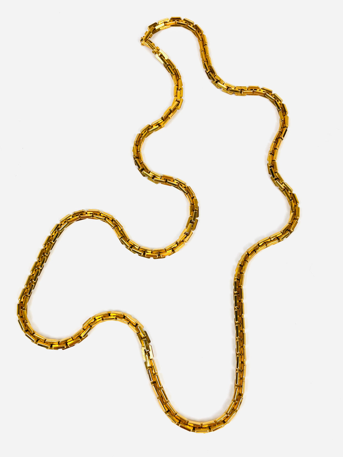 Vintage Monet Chain Link Necklace