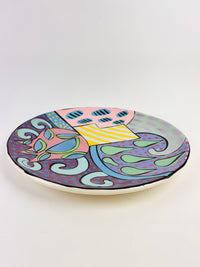 Postmodern Ceramic Platter