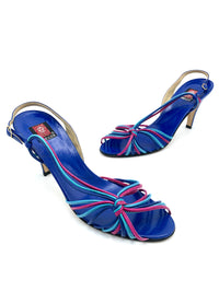 Anne Klein Leather Strappy Sandals