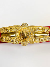 Vintage Judith Lieber Snakeskin Belt