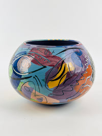 Postmodern Studio Pottery Vase