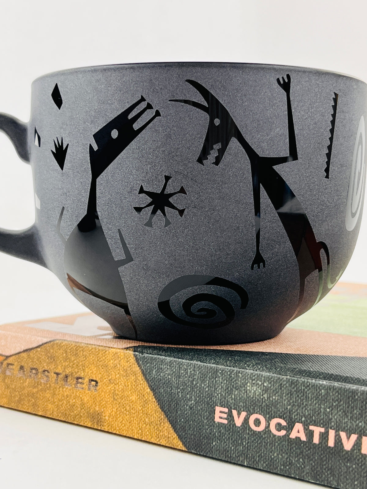 Postmodern Memphis Style Glass Mug - Large