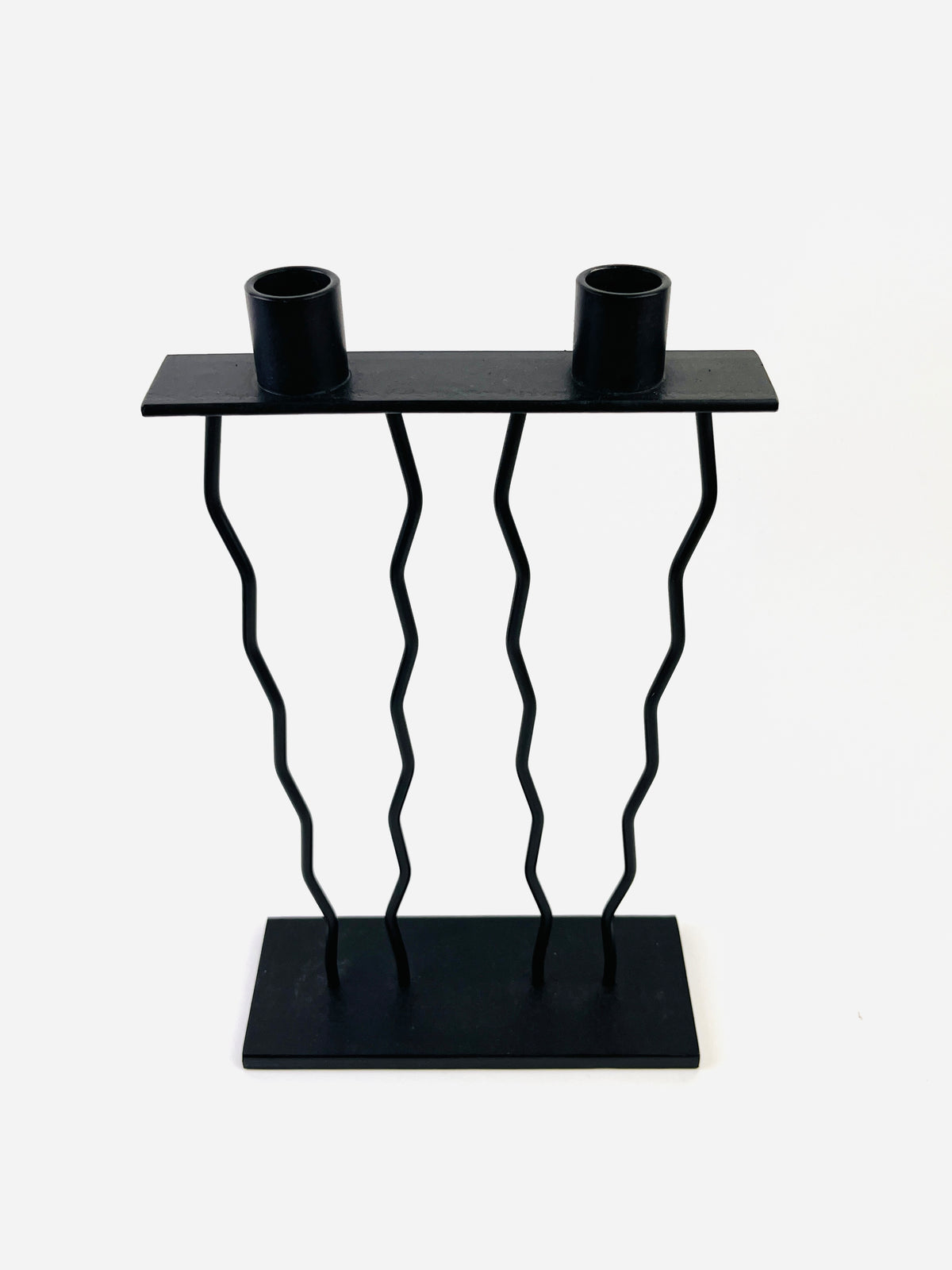 Postmodern Squiggle Candle Holder