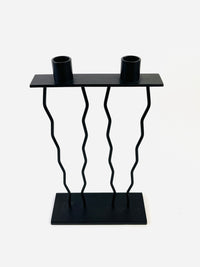 Postmodern Squiggle Candle Holder