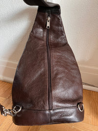 Vintage Leather Sling Bag
