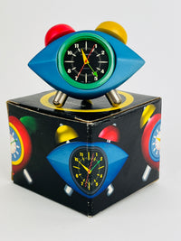 Memphis Style Postmodern Mini Clock