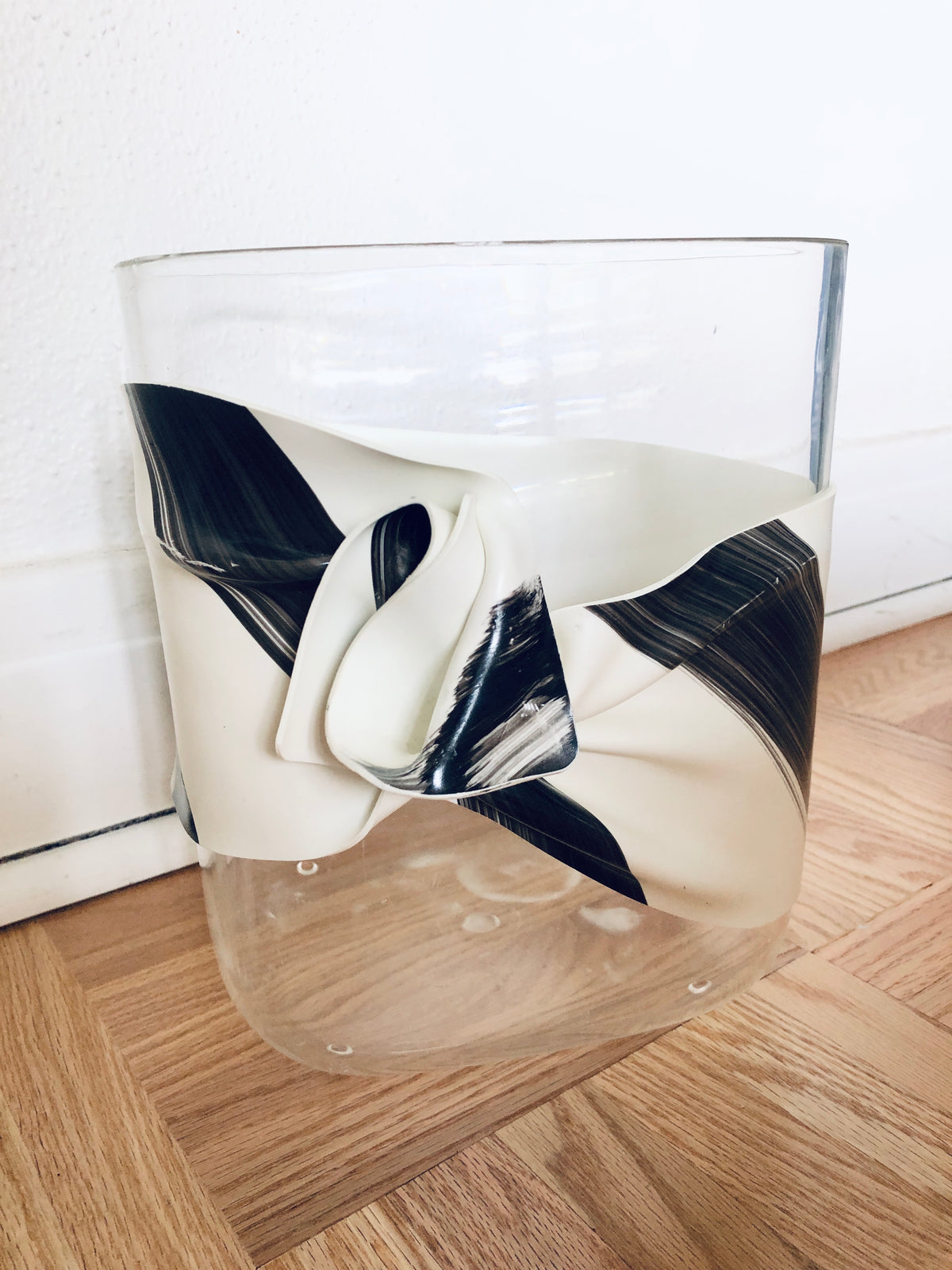 Vintage 90s Postmodern Waste Basket