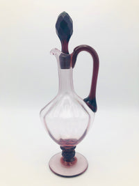 Vintage Smokey Amethyst Decanter