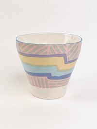 Memphis Style Cup & Saucer Set - 8pc