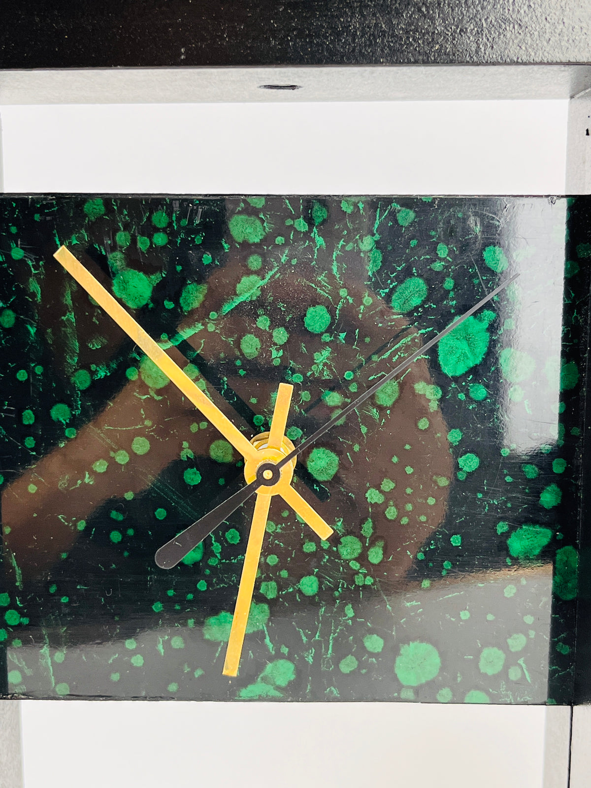 90s Vintage Postmodern Tabletop / Mantle Clock