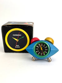 Memphis Style Postmodern Mini Clock