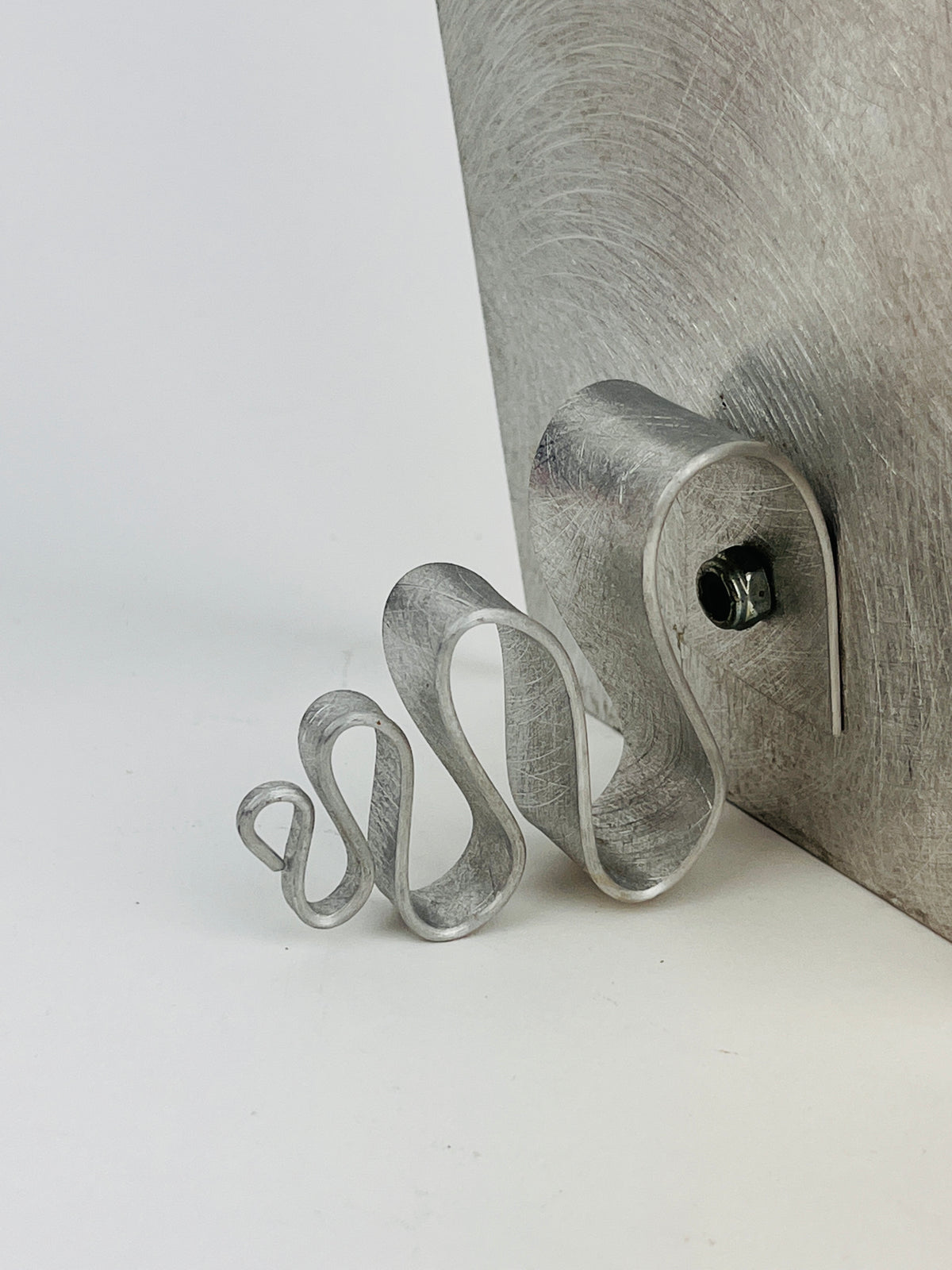 Vintage 90s Postmodern Metal Picture Frame