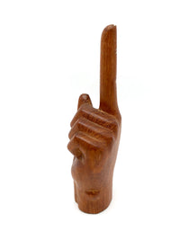 Vintage Carved Wood Hand