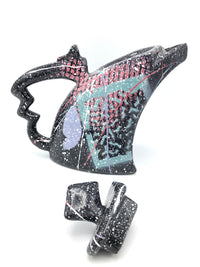 Vintage Postmodern Memphis Era Tea Set by Rosalyn Tyge