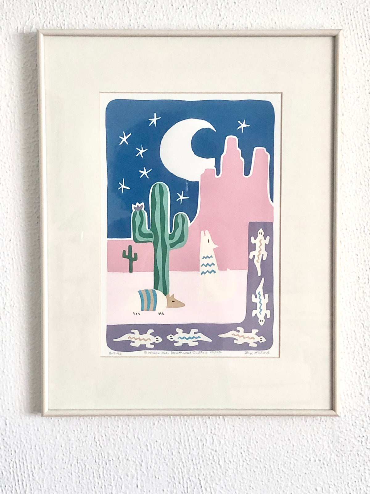 Suzi McCord Serigraph 1992