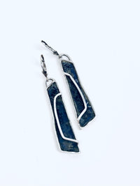 Sterling & Glass Earring by Uri Ramot