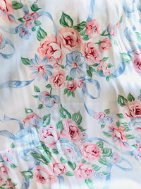 Silk Floral Neiman Marcus Caftan