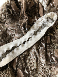 Rare Diane Von Furstenburg Snake Print Set