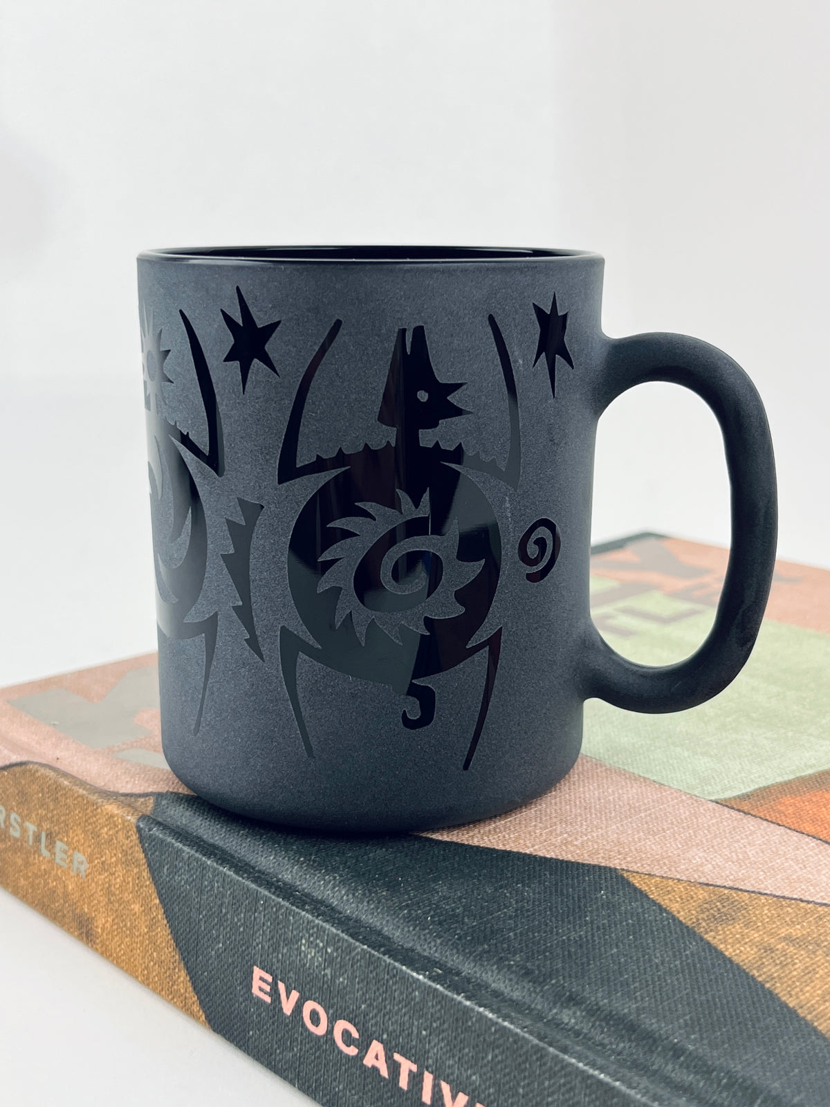 Postmodern Memphis Style Glass Mug