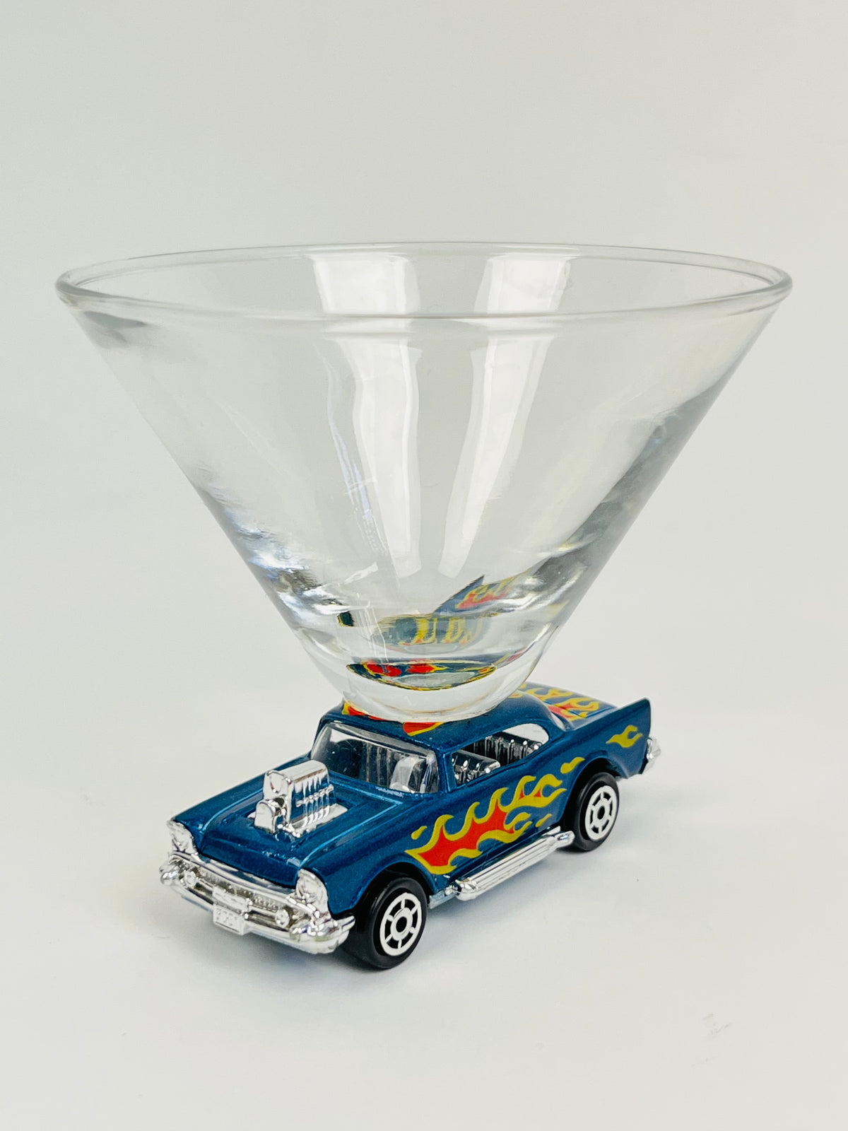Vintage Matchbox Car Martini Glasses