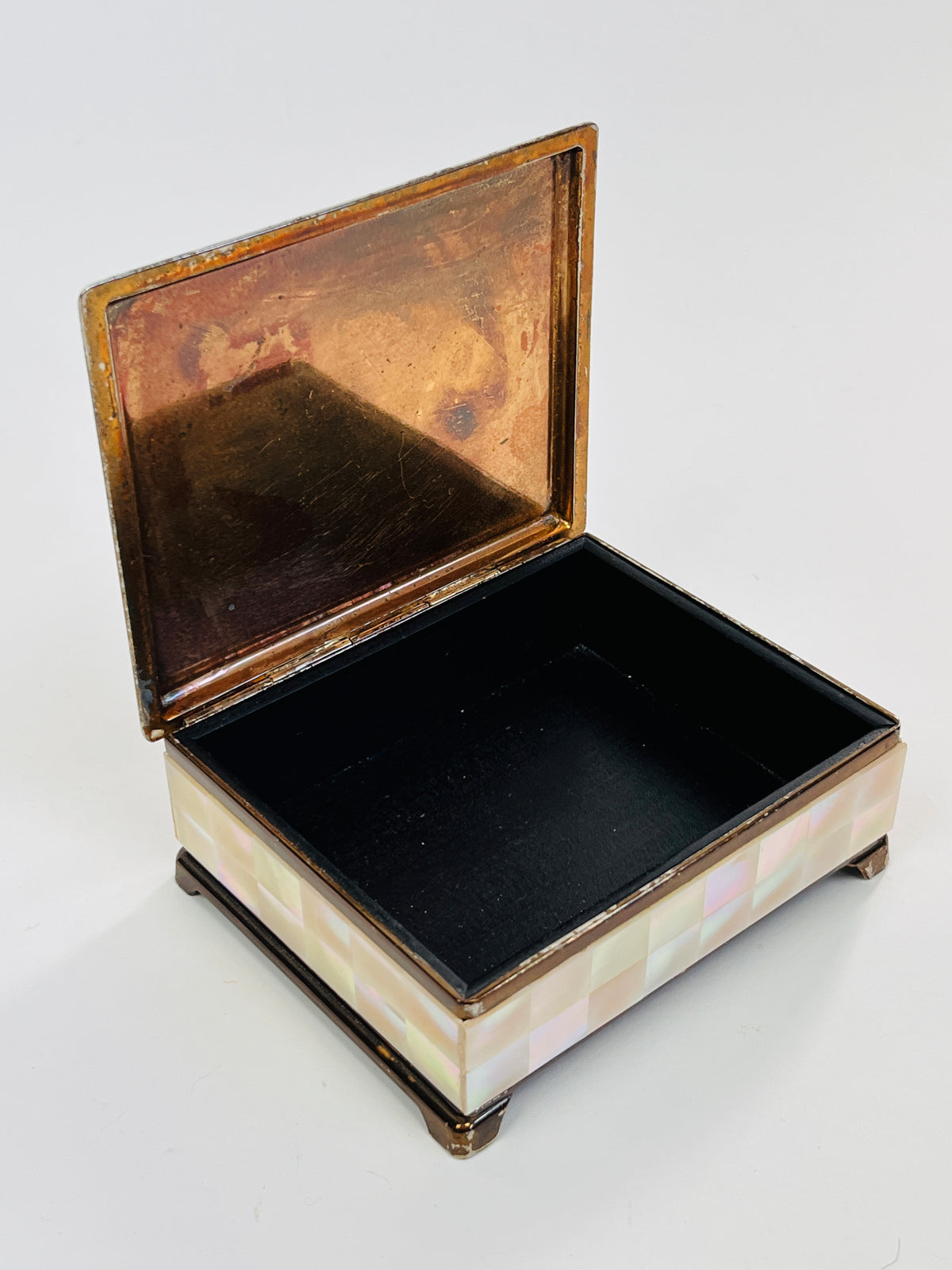 Vintage Mother of Pearl Box
