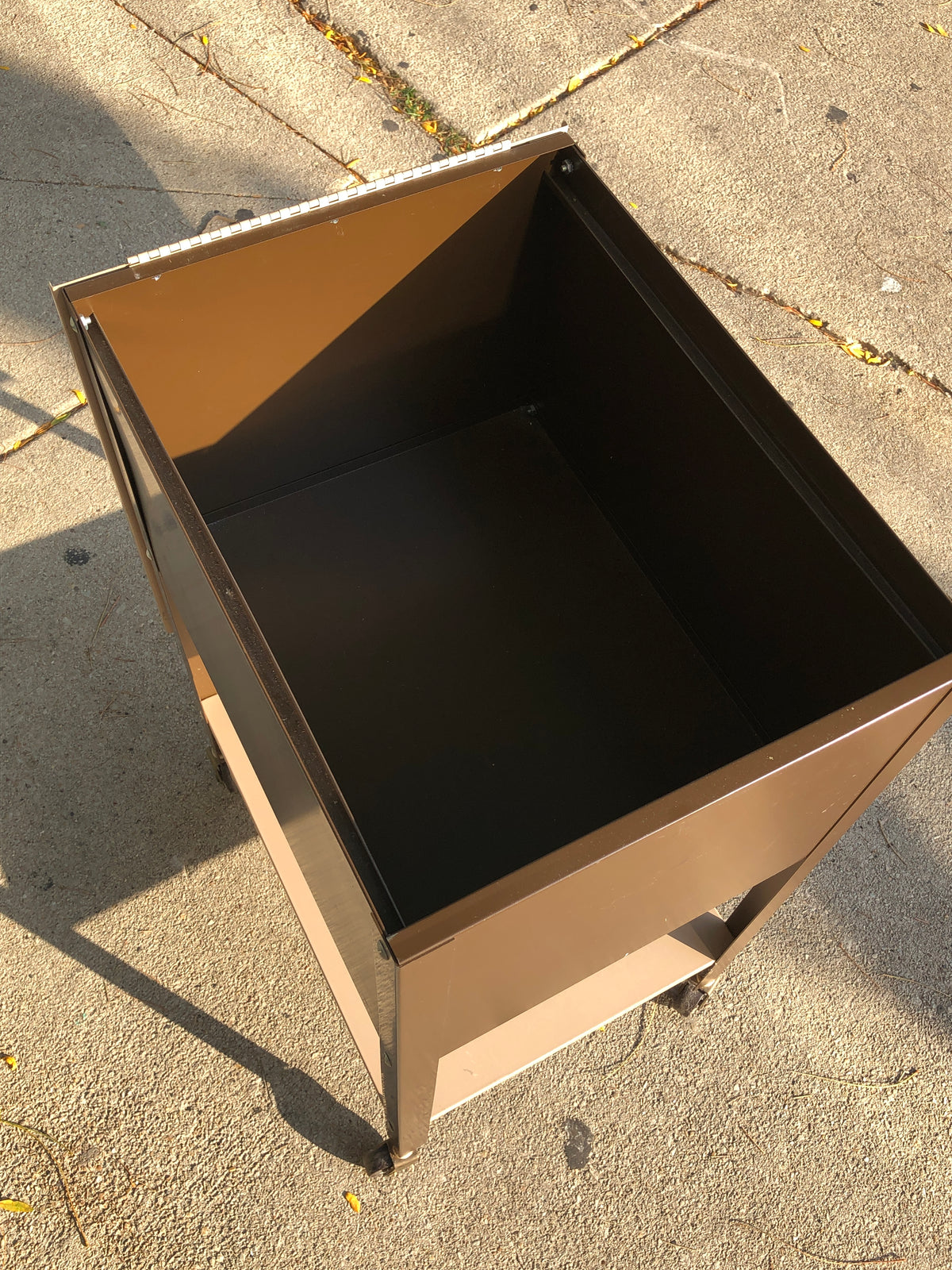 Vintage Industrial Rolling Cart / Cabinet