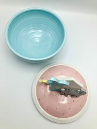 Vintage Memphis-Style Postmodern Vessel