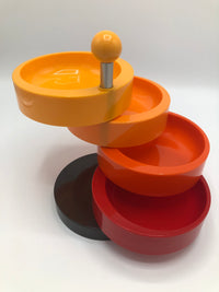 Vintage 1970s Snack Tray