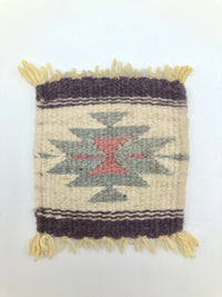 Handwoven Wool Chimayo Coasters