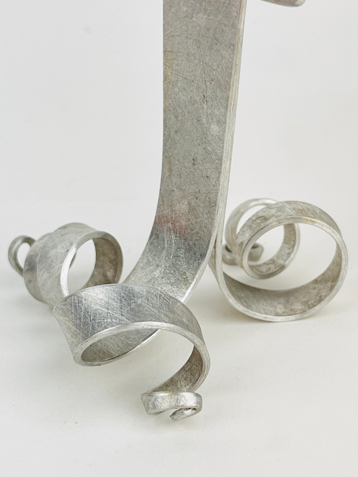 Vintage 90s Postmodern Metal Picture Frame