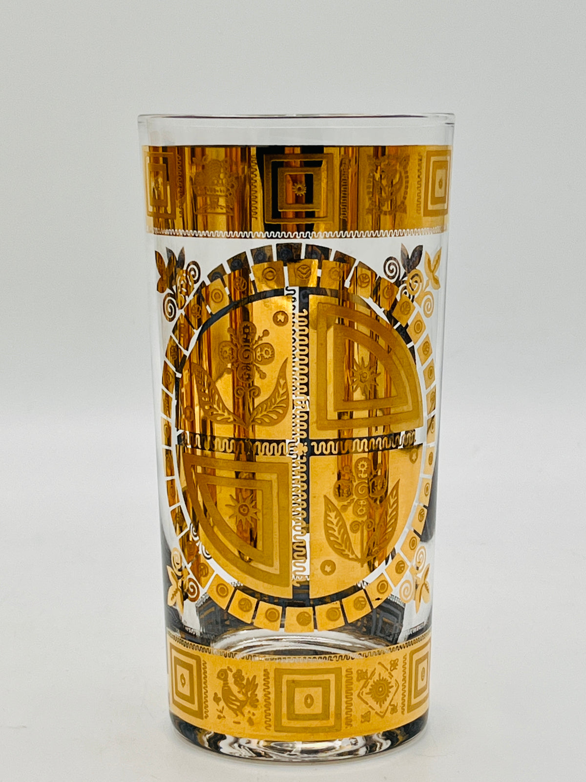 Vintage 22k Gold-Plated Culver Glasses