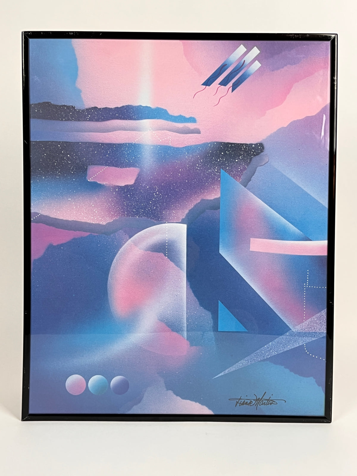 Postmodern Abstract Lithograph by Diana Martin