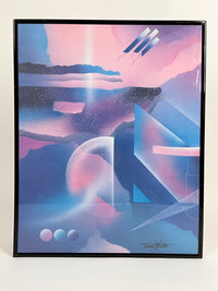 Postmodern Abstract Lithograph by Diana Martin