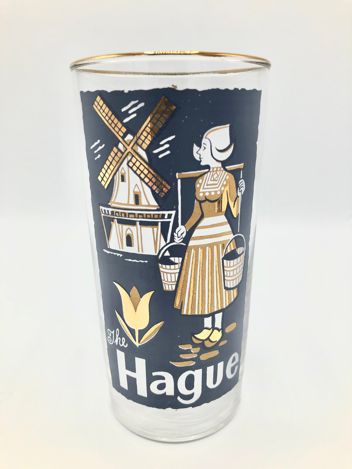 Vintage Mid-Century Cities Glasses