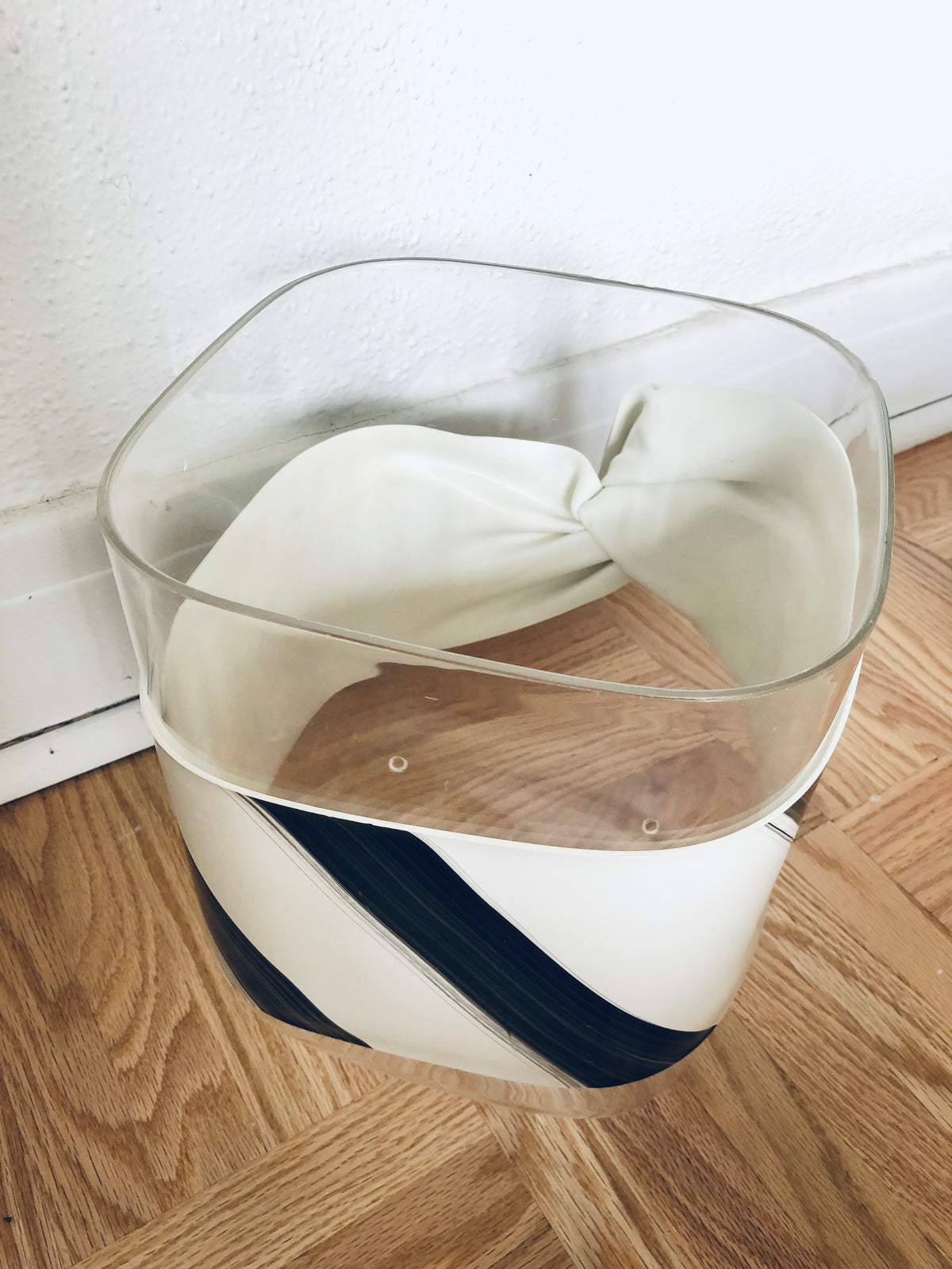 Vintage 90s Postmodern Waste Basket