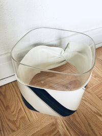 Vintage 90s Postmodern Waste Basket